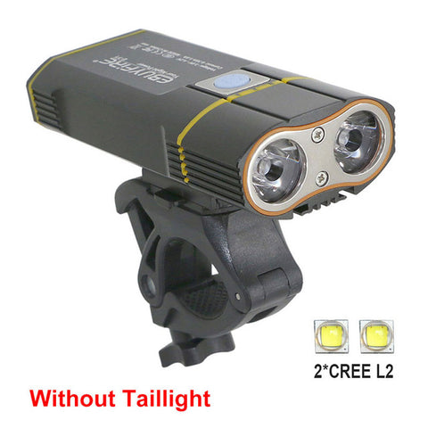 Image of USB Rechargeable Battery Cycling Front Light +Handlebar Mount
