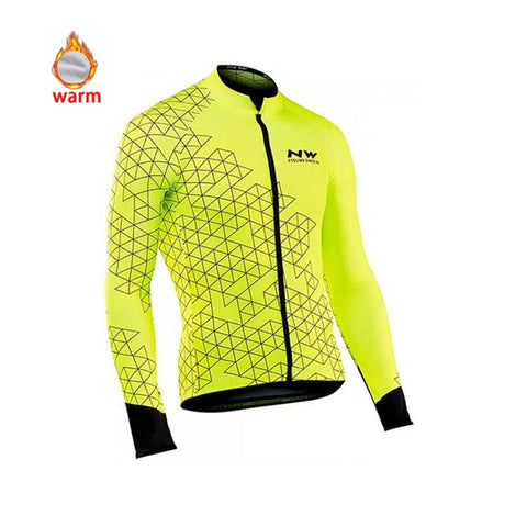 Image of Pro Team Winter Thermal Fleece Cycling Clothes