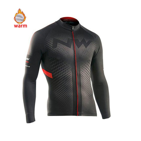 Image of Pro Team Winter Thermal Fleece Cycling Clothes