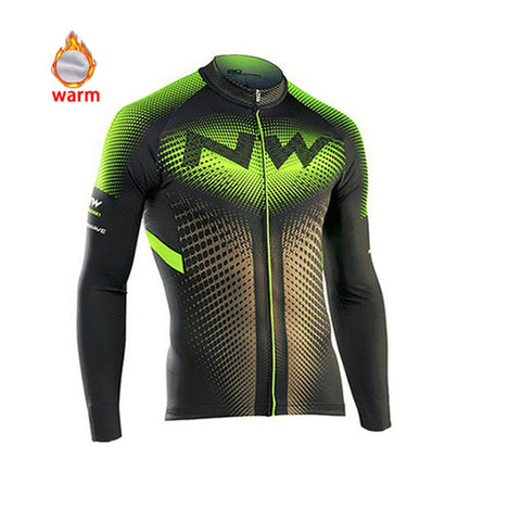 Image of Pro Team Winter Thermal Fleece Cycling Clothes