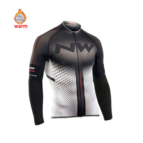 Image of Pro Team Winter Thermal Fleece Cycling Clothes