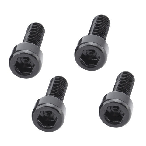 Image of 4 Pieces Water Bottle Cage Bolts Holder Screws Hex Socket Screws Aluminum Alloy Bicycle Accessories 7 Colors