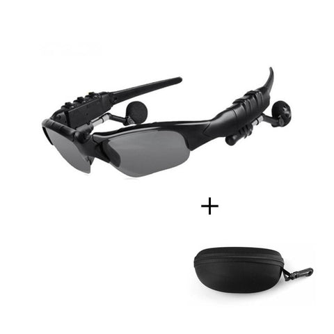 Image of Goggles Eyewear Cycling Sunglasses Riding Bluetooth Earphones Smart Glasses Outdoor Sport Bike Sun Glasses Headphones with Mic