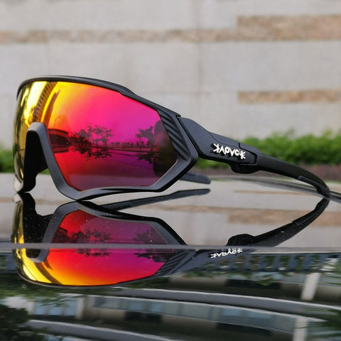 Image of Mountain Biking Sunglasses - Men Women - road Bike