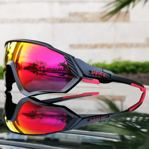 Image of Mountain Biking Sunglasses - Men Women - road Bike