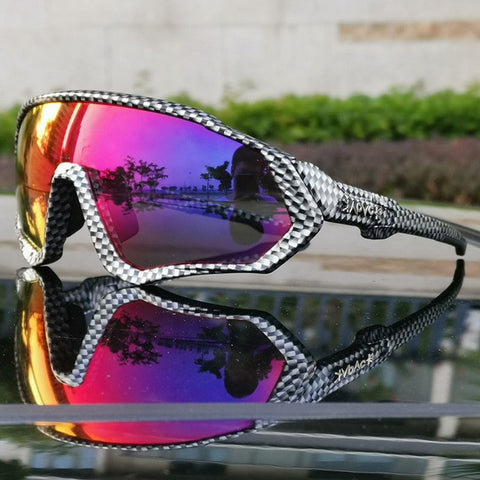Image of Mountain Biking Sunglasses - Men Women - road Bike