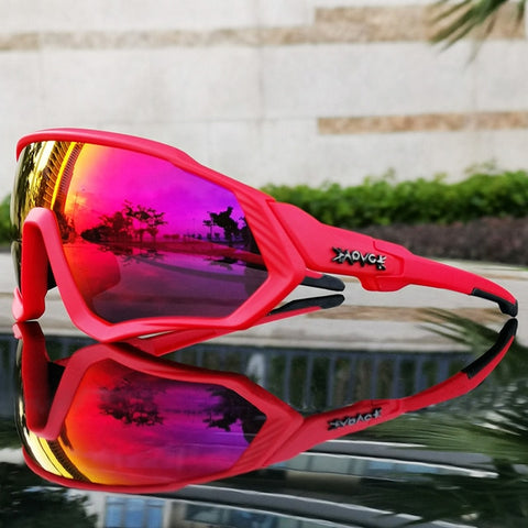 Image of Mountain Biking Sunglasses - Men Women - road Bike