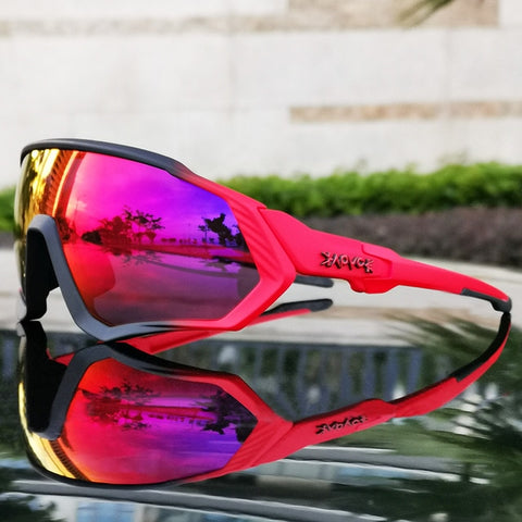 Image of Mountain Biking Sunglasses - Men Women - road Bike