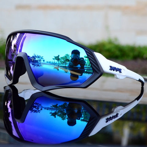Image of Mountain Biking Sunglasses - Men Women - road Bike
