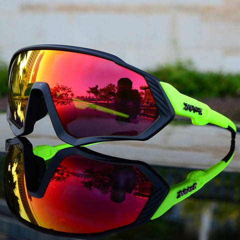 Image of Mountain Biking Sunglasses - Men Women - road Bike