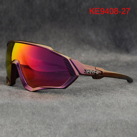 Image of Mountain Biking Sunglasses - Men Women - road Bike