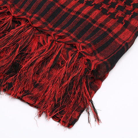 Image of 1 pcs Thick Muslim Hijab Tactical Desert Scarves Windproof Hiking Scarf