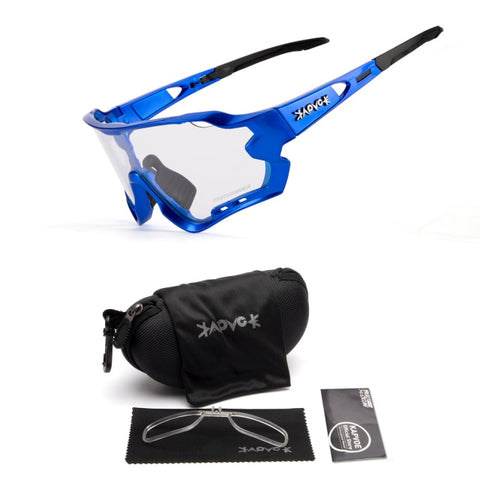 Image of Men/Women Photochromic 1 Lens Cycling Sunglasses outdoor Sport Bike Cycling Eyewear Cycling Glasses Bicycle Hiking Fishing MTB