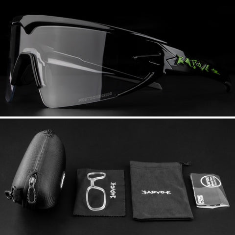 Image of Kapvoe Outdoor Women Photochromic Cycling Glasses Sport Cycling Glasses Mountain Bike Cycling Sunglasses Glasses Gafas Ciclismo