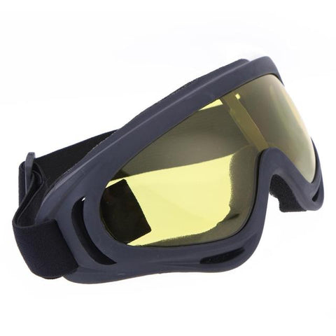 Image of Motorcycle Bicycle PC Aerospace Glasses Goggles Windproof UV400 Protection With Soft Foam Gasket For Outdoor Cycling Sunglasses