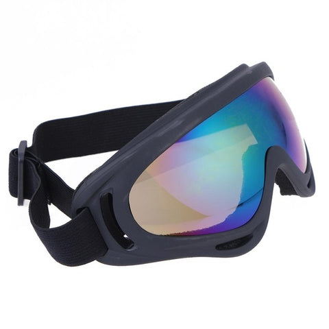 Image of Motorcycle Bicycle PC Aerospace Glasses Goggles Windproof UV400 Protection With Soft Foam Gasket For Outdoor Cycling Sunglasses