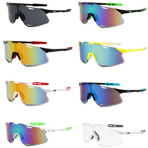 Image of Men's Ultra Light Frameless Cycling Goggles - Windproof Protection MTB Biking, Running Sunglasses