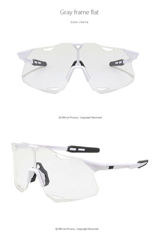 Image of Men's Ultra Light Frameless Cycling Goggles - Windproof Protection MTB Biking, Running Sunglasses