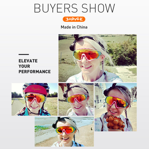 Image of Mountain Biking Sunglasses - Men Women - road Bike