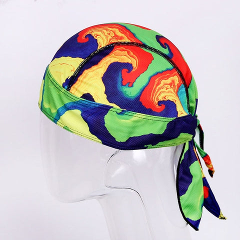 Image of Printed Mountain Bike Cycling Hat