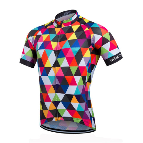 Image of Colorful Cycling Jersey
