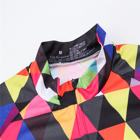Image of Colorful Cycling Jersey