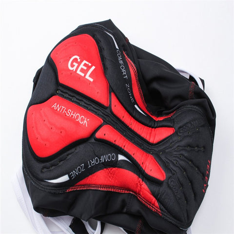Image of Pro Racing Cycling Bib Shorts with 3D Gel Padded