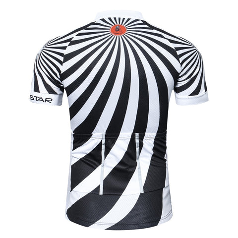 Image of Black line Cycling Jersey