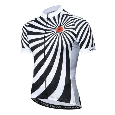 Image of Black line Cycling Jersey
