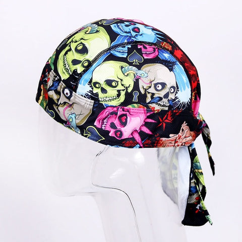 Image of Printed Mountain Bike Cycling Hat