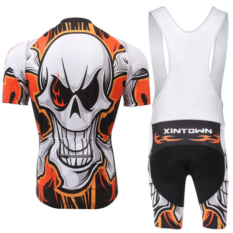 Image of Flame Skull Cycling Jersey