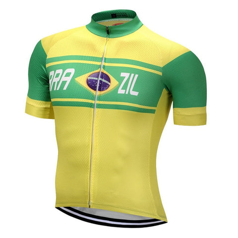 Image of Brazil Cycling Jersey