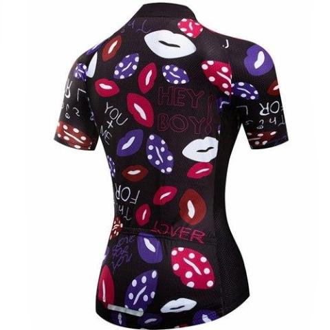 Image of Lips Cycling Jersey For Women