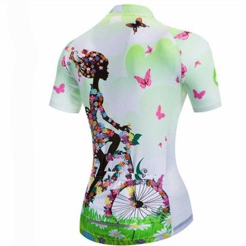 Image of Butterflies Cycling Jersey For Women
