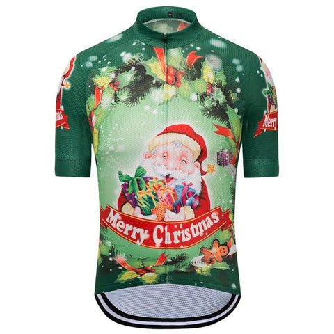 Image of Merry Christmas Cycling Jersey