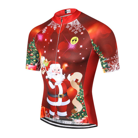 Image of Santa Cycling Jersey