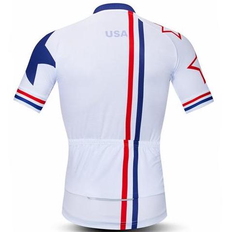 Image of White USA Cycling Jersey