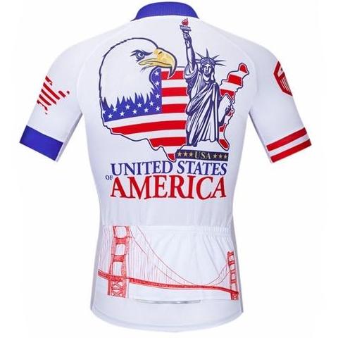 Image of White Eagle USA Cycling Jersey