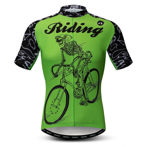 Image of Riding Skull Cycling Jersey