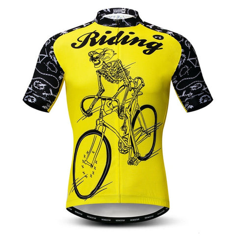 Image of Riding Skull Cycling Jersey