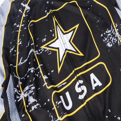 Image of USA Army Long Sleeve Cycling Jersey