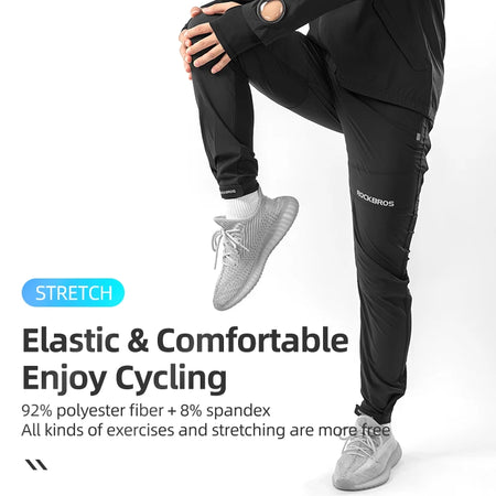 Men'S Cycling Clothing Sets Spring Autumn Breathable Cycling Jacket Comfortable Thin Unisex Outdoor Sport Suit EUR Size