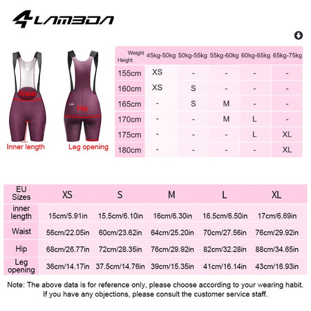 Pro Summer Cycling Shorts Women'S Cycling Bib Shorts 3D Sponge Padded Shockshock Absorbing Road Bike Pants Cycling Pants