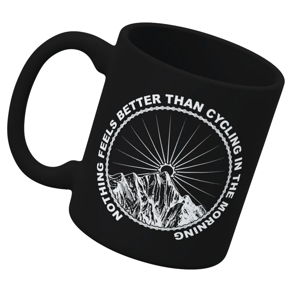 Cycling In The Morning 11oz Mug