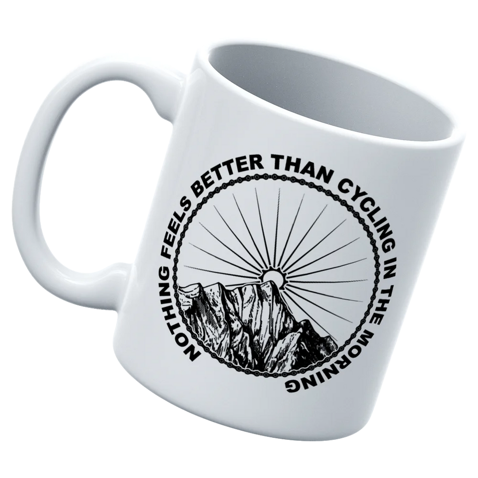 Cycling In The Morning 11oz Mug