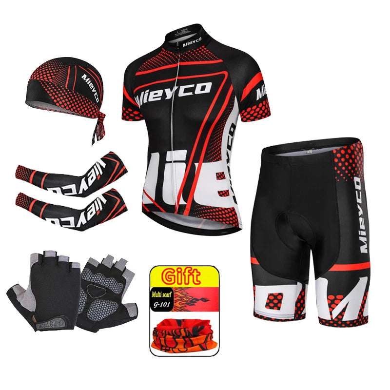 Cycling Jersey Man MTB Race Cycling Clothing Set Mountain Bike Maillot Summer Ropa Ciclismo Cycling Clothes Bicycle Wear
