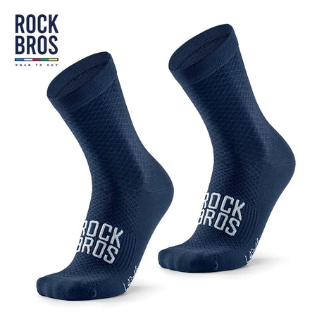 Cycling Socks Soothing Sport Socks Shock Absorbing Bike Socks Breathable Fabric High Elastic Outdoor Socks a Pair