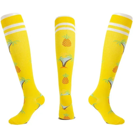 European and American Sports Compression Socks for Men and Women Outdoor Cycling Climbing Fitness Football Socks Mens Socks