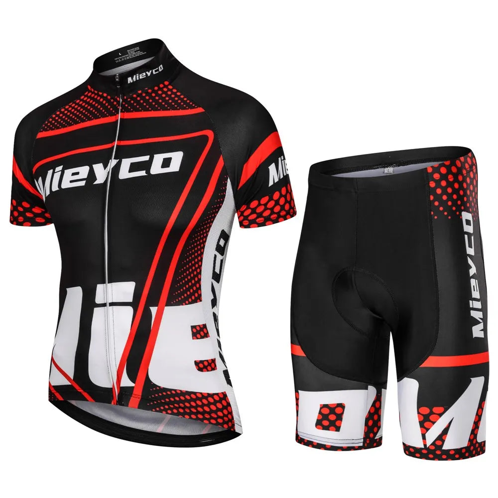 Cycling Jersey Man MTB Race Cycling Clothing Set Mountain Bike Maillot Summer Ropa Ciclismo Cycling Clothes Bicycle Wear