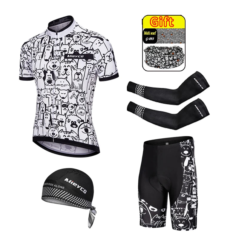 Cycling Jersey Man MTB Race Cycling Clothing Set Mountain Bike Maillot Summer Ropa Ciclismo Cycling Clothes Bicycle Wear